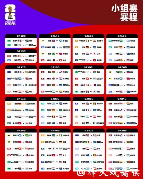 2026世界杯外围赛程最新资讯汇总 2026世界杯外围赛程最新资讯汇总